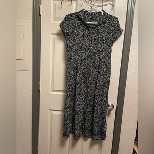 Calvin Klein Jeans Floral Print Women’s Long Dress